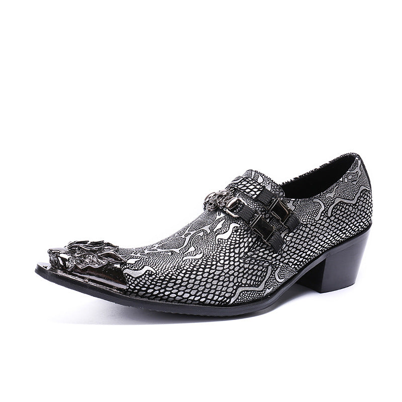 Men's Leather Formal Shoes – Pointed Toe, Business – Style 233