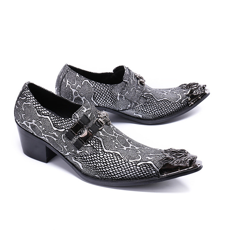Men's Leather Formal Shoes – Pointed Toe, Business – Style 233