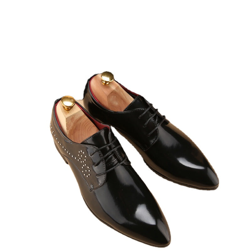 Men's Red Derby Formal Shoes – Business