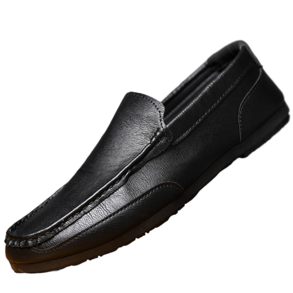 Men's Leather Loafers, British Style, Style 5239