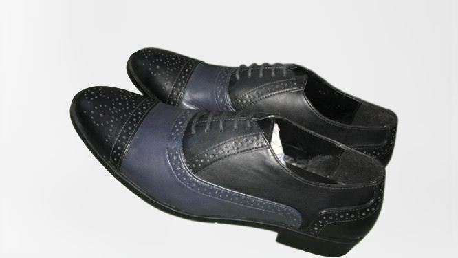 leather men's formal shoes handmade