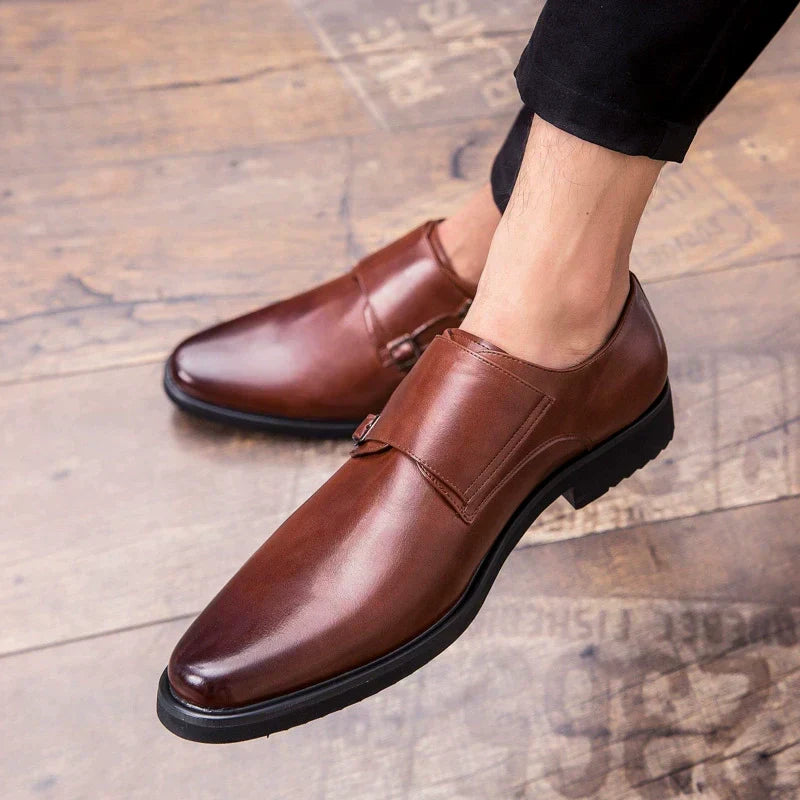 Men's Black Formal Shoes, Business, Style 5943