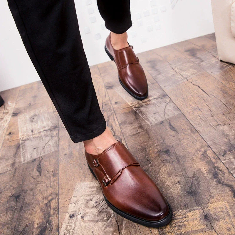Men's Black Formal Shoes, Business, Style 5943