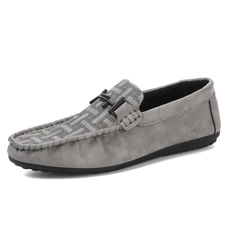 Men's Black Loafers – Style 87
