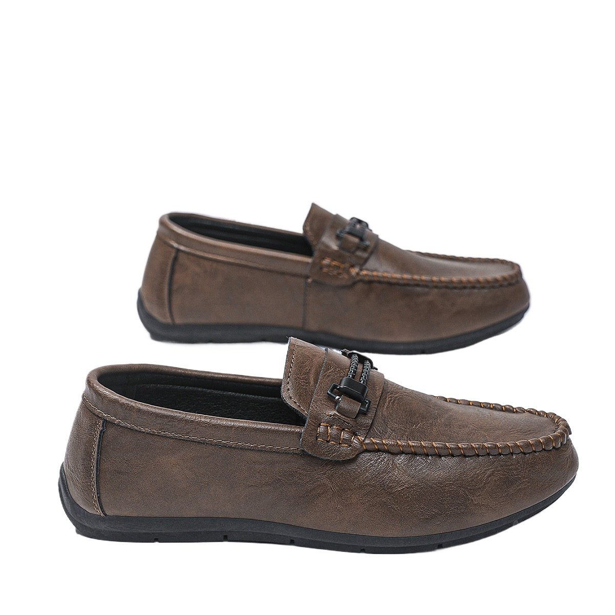 Shoes Men's One Pedal Doudou Loafers Casual Dress British Breathable Men's Color Soft Bottom Trend Driving