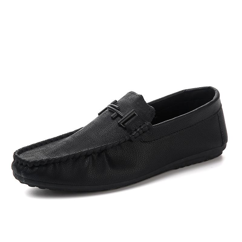 Men's Black Loafers – Style 87