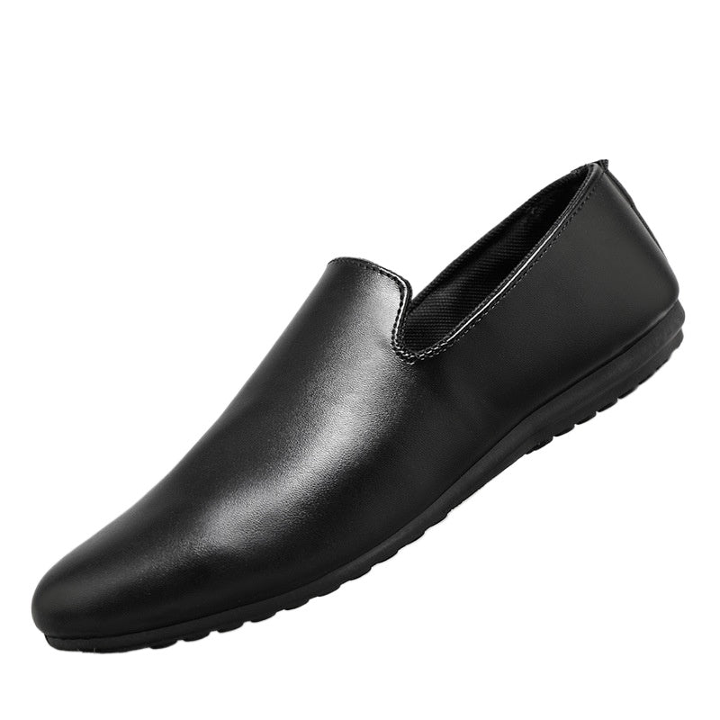 Spring and summer casual shoes trendy shoes men's foot-fitting Doudou shoes men's lazy shoes foot-fitting trend one-pedal men's shoes cloth shoes