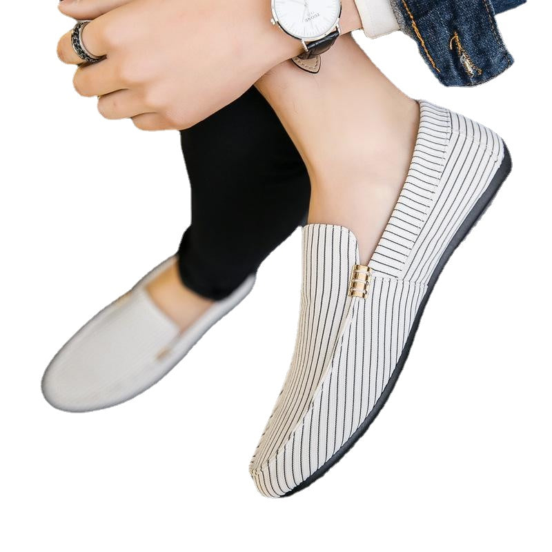 Men's Black Loafers, Style 9431