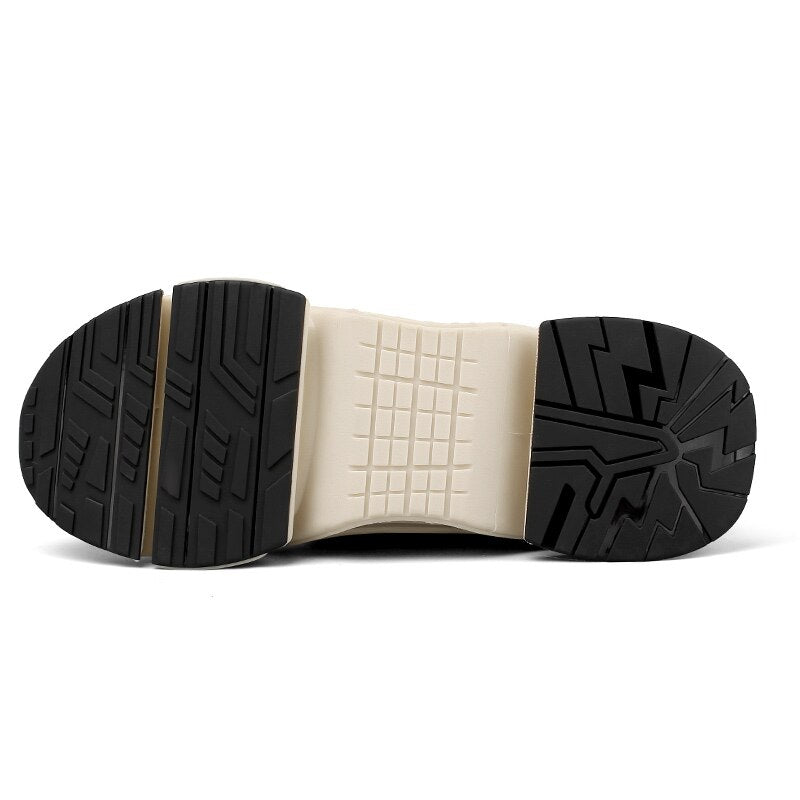 Men's Black Mesh Sneakers, Breathable, Style 8775