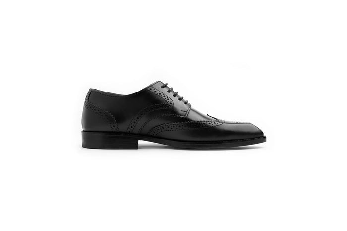 Leather sole brogue dress shoe(P)