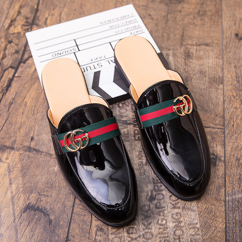 Men's Half Slippers Summer Baotou Heel-Free