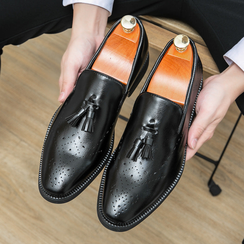 New Lazy Slip-On Tassel Loaf Beanie Shoes