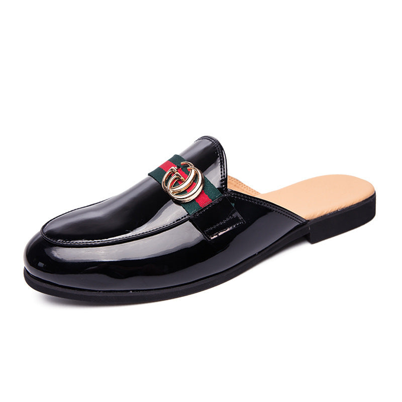 Men's Half Slippers Summer Baotou Heel-Free