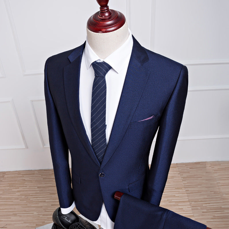 Men's Blue Casual Shoes, Business, Wedding