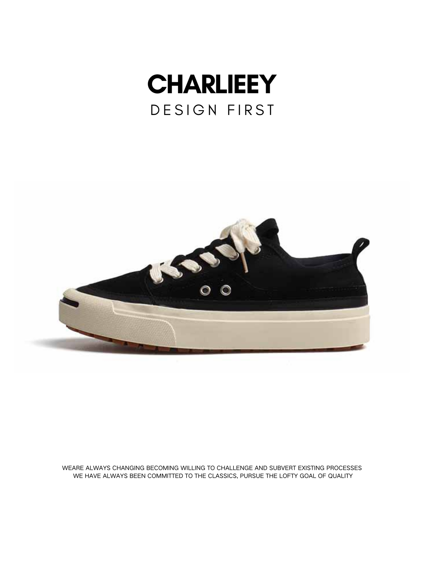 Style Kurume Open Smile Canvas Shoes Men's Retro Skateboard Casual Vulcanized White Shoes