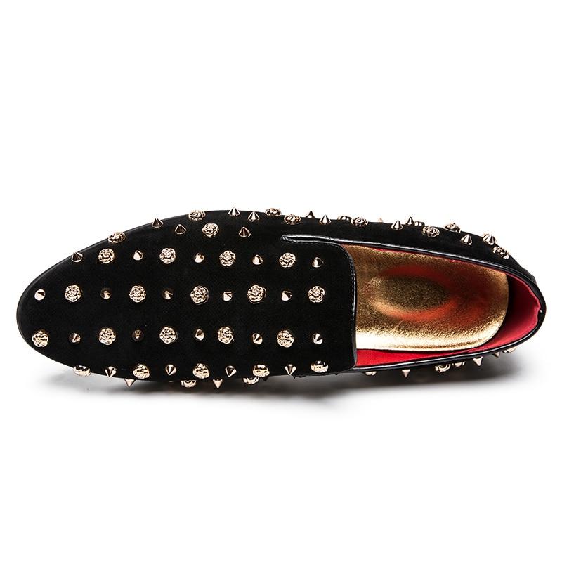 Mens Club Shoes Homme Moccasins Loafers Smoking Casual Shoes
