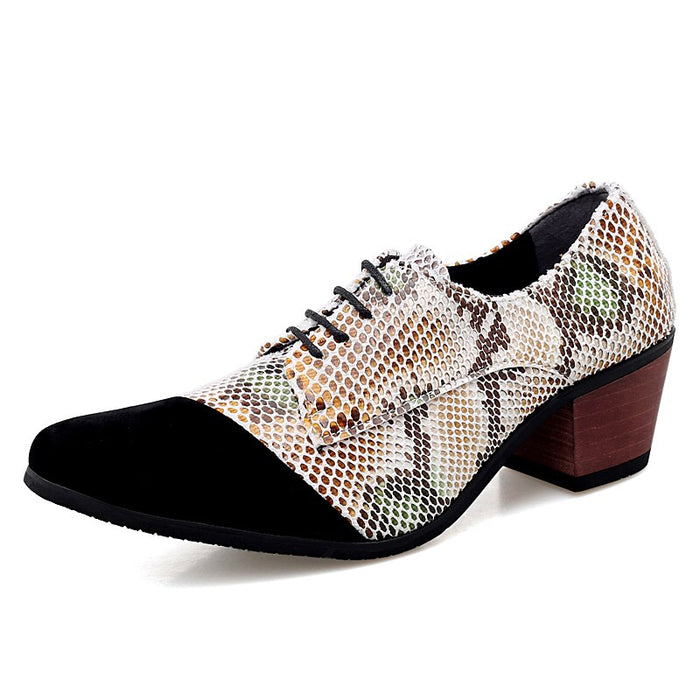 New Fashion Men Dress Shoes Italian Mens Dress Increase Shoes Handmade Loafers Luxury Men casual Shoes Zapatillas Hombre(P)