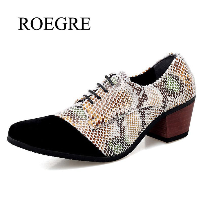 New Fashion Men Dress Shoes Italian Mens Dress Increase Shoes Handmade Loafers Luxury Men casual Shoes Zapatillas Hombre(P)