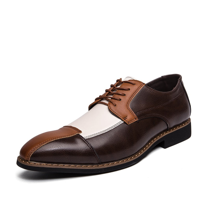New Formal Shoes Men Office Italian Luxury Brand Mens Dress Shoes Loafers Classic Coiffeur Wedding Dress Sapato Social Masculino