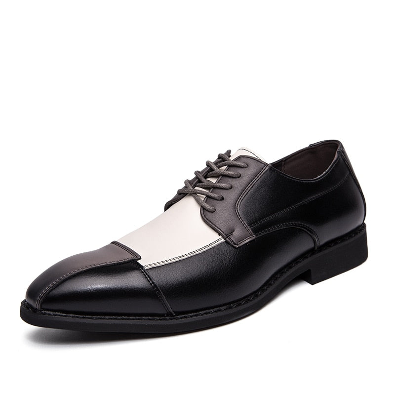New Formal Shoes Men Office Italian Luxury Brand Mens Dress Shoes Loafers Classic Coiffeur Wedding Dress Sapato Social Masculino