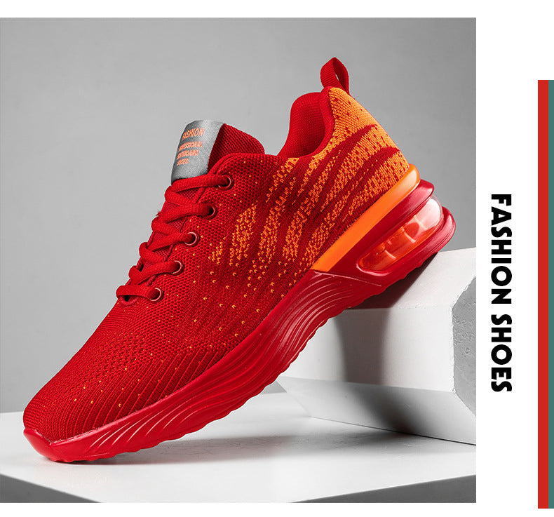 New casual fashion flyknit men's sneakers