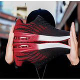 New casual fashion flyknit men's sneakers