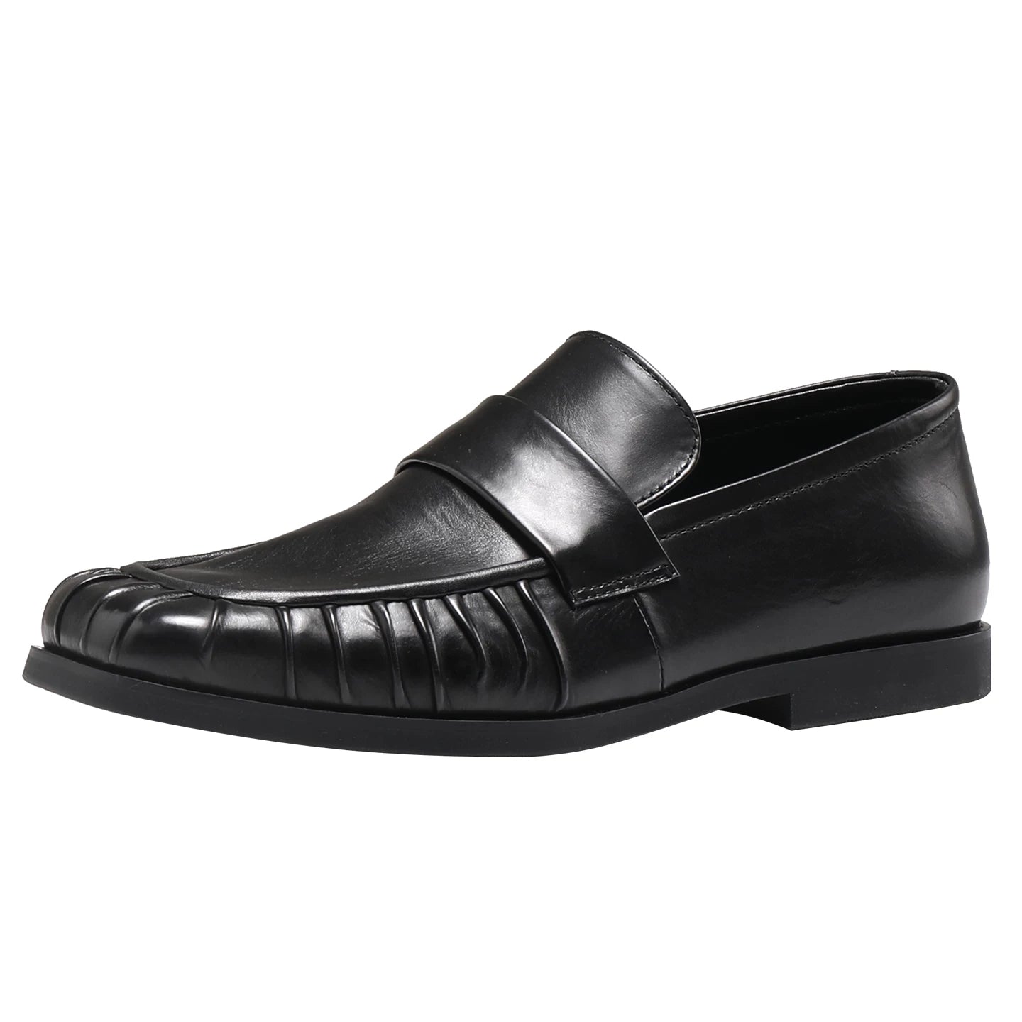 Men's Genuine Leather Loafers, Breathable, Slip-On
