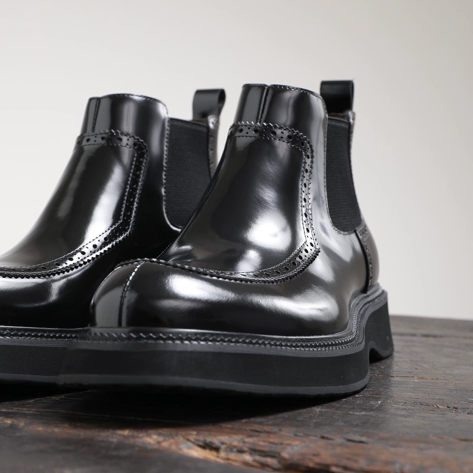 Men's Genuine Leather Martin Boots, Handmade, British Style