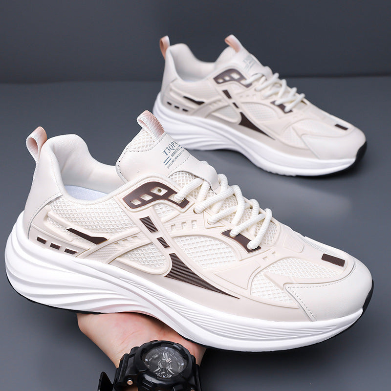 Factory direct: plus-size men's spring shoes for cross-border e-commerce - 2026 new styles: student running shoes, athletic shoes, casual dad shoes, trendy sneakers