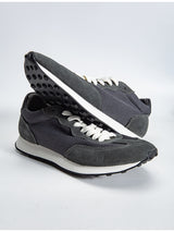 Gray feather argan shoes european station spring and summer new arrival soft breathable leather sports shoes handmade retrocasual board shoes