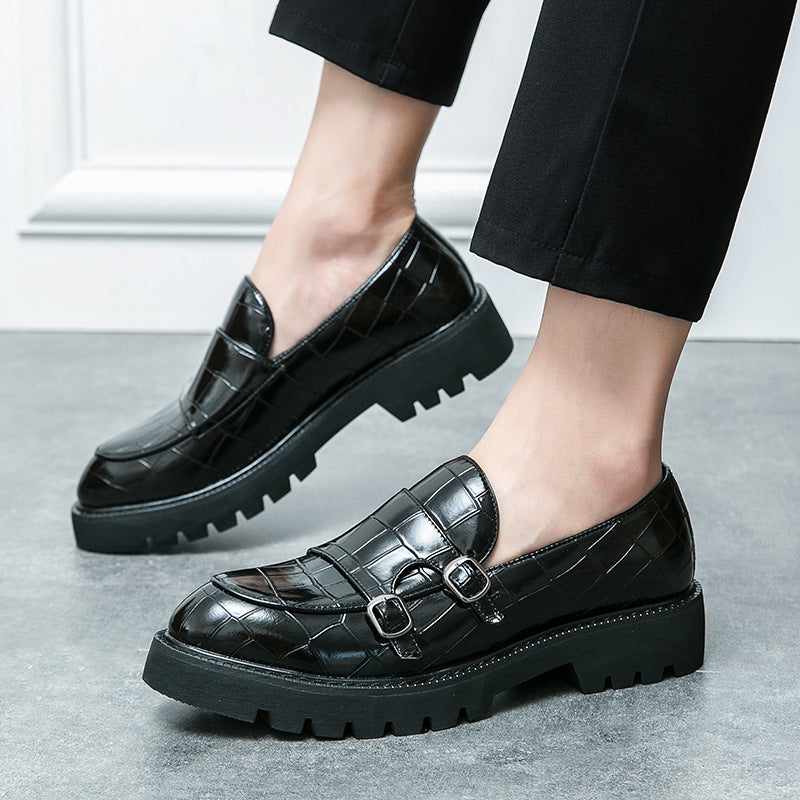 Men's Thick-Soled British Style Loafers (RTS)