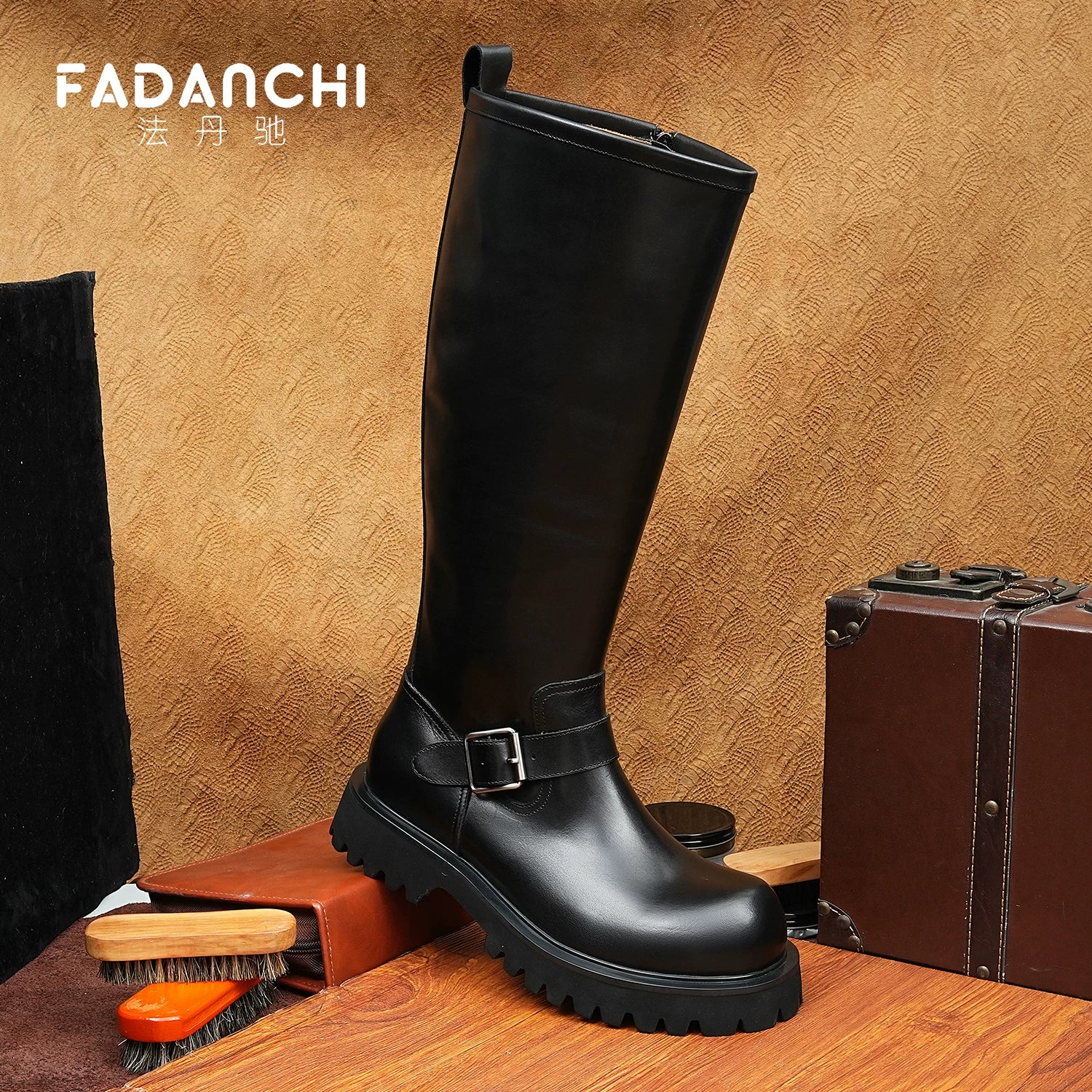 Men's Genuine Leather Martin Boots