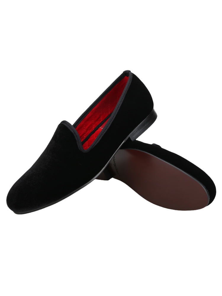 Piergitar European and American Trend Banquet Party Wedding Men's Dress Loafers Suede One Pedal Single Shoes Men