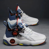 Men's outdoor basketball shoes 2026 new youth sports shoes thick sole non-slip dad shoes soft sole running shoes