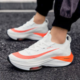 Export shoes men's trendy 2026 summernew arrival flying woven men shoes couple running sports mens shoes