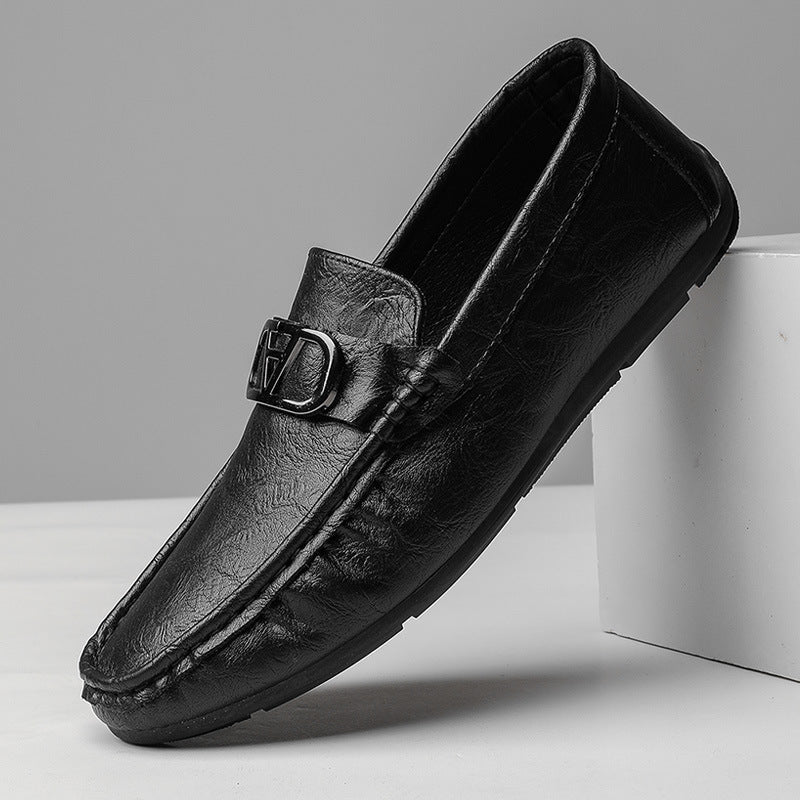 Men's Casual Leather Loafers - Soft and Breathable 4