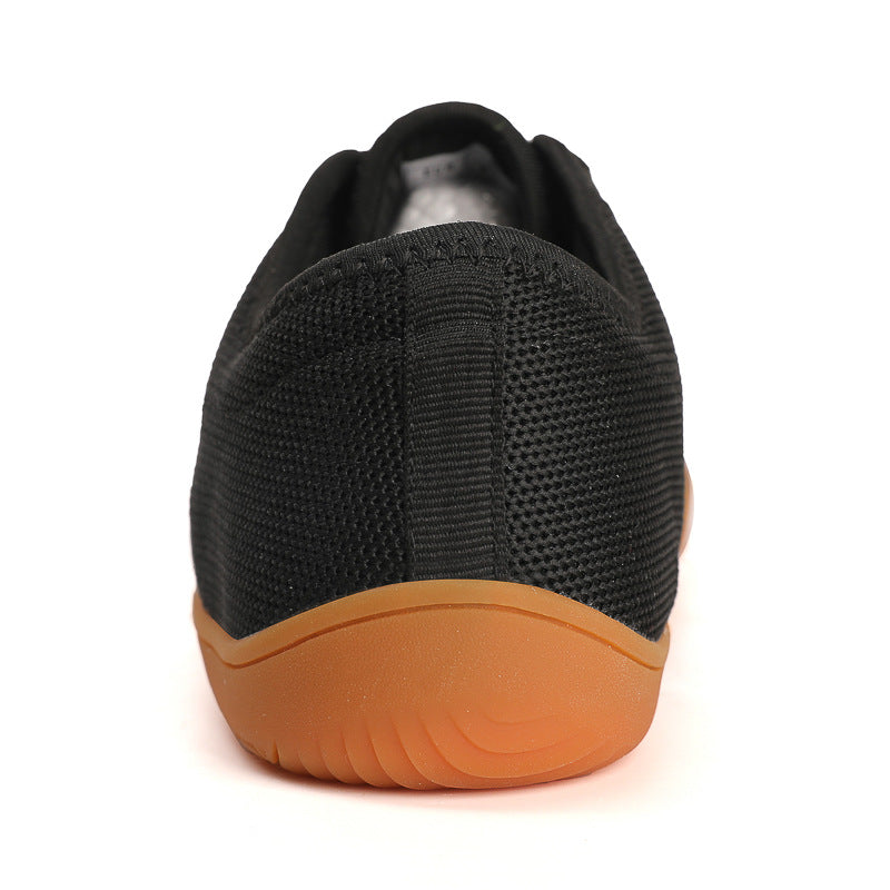 Cross-border new men's and women's outdoor barefoot running shoes, low-cut trail shoes, lightweight wide fit, anti-slip outdoor athletic shoes