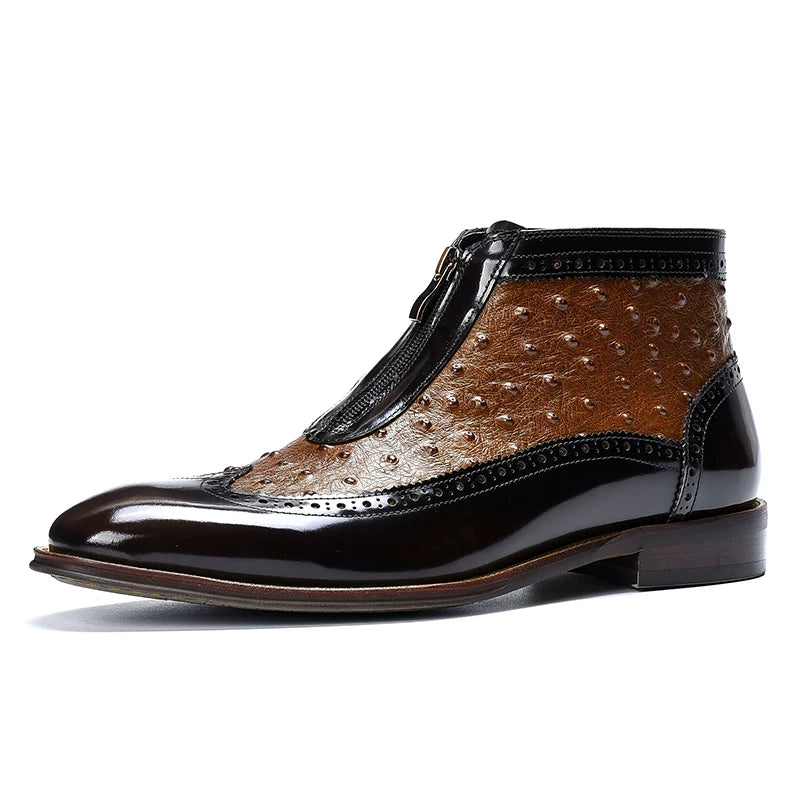 Men's Genuine Leather Martin Boots