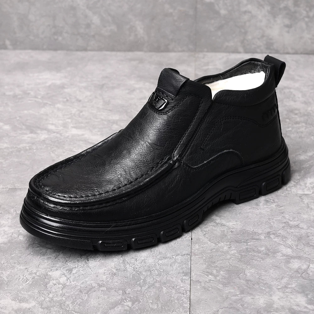 Men's Leather Shoes, Soft Sole