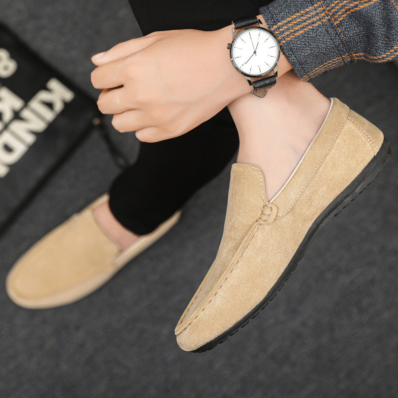 Spring autum social casual shoes trendy shoes beanie shoes men's lazy shoes loafers slip-on men's sh 4