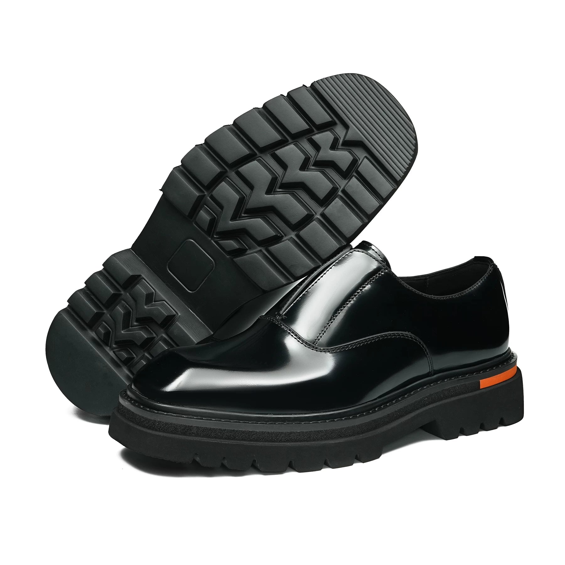 Men's Wedding Shoes, Height Increasing, Thick Sole
