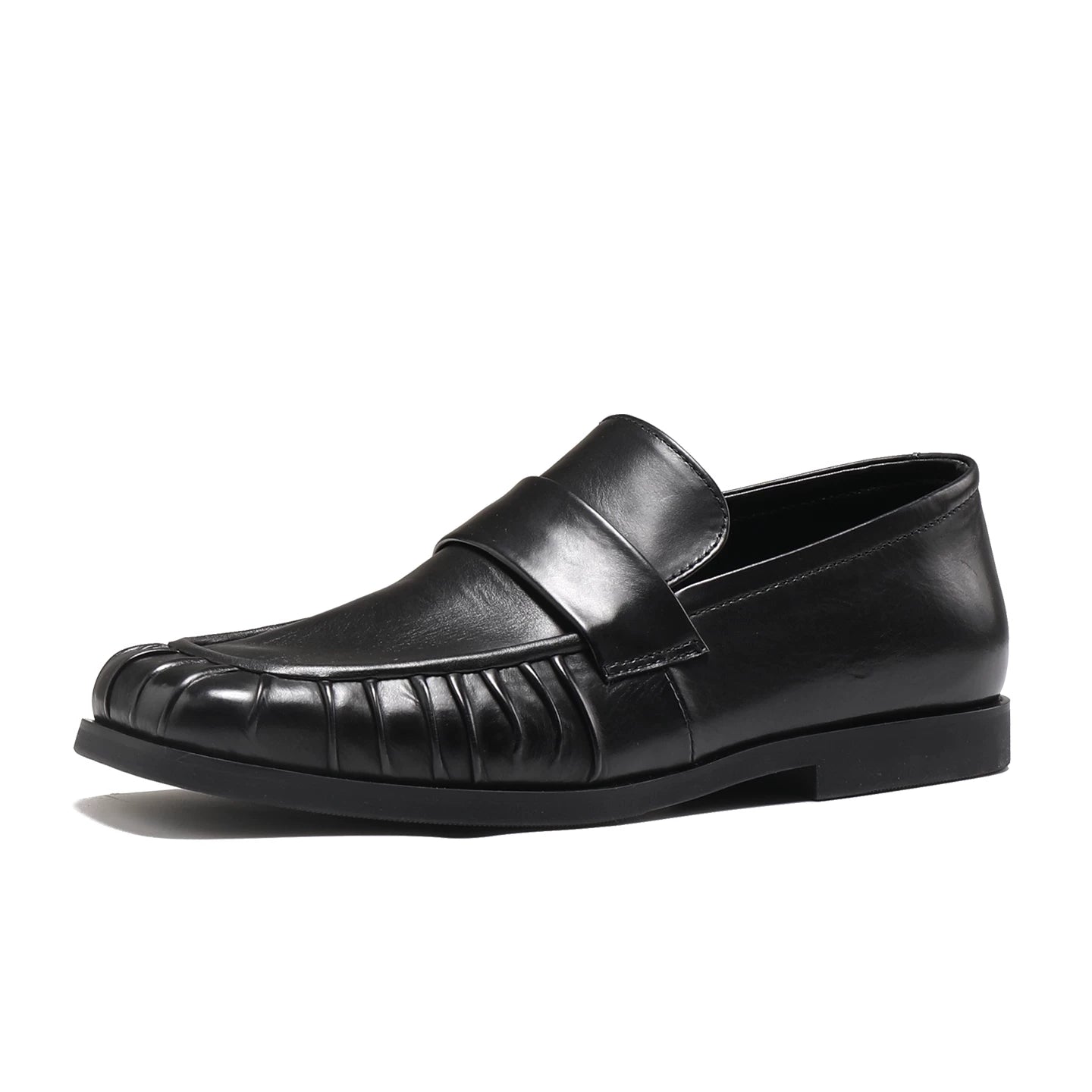 Men's Genuine Leather Loafers, Breathable, Slip-On