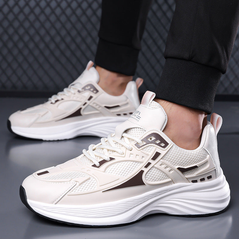 Factory direct: plus-size men's spring shoes for cross-border e-commerce - 2026 new styles: student running shoes, athletic shoes, casual dad shoes, trendy sneakers