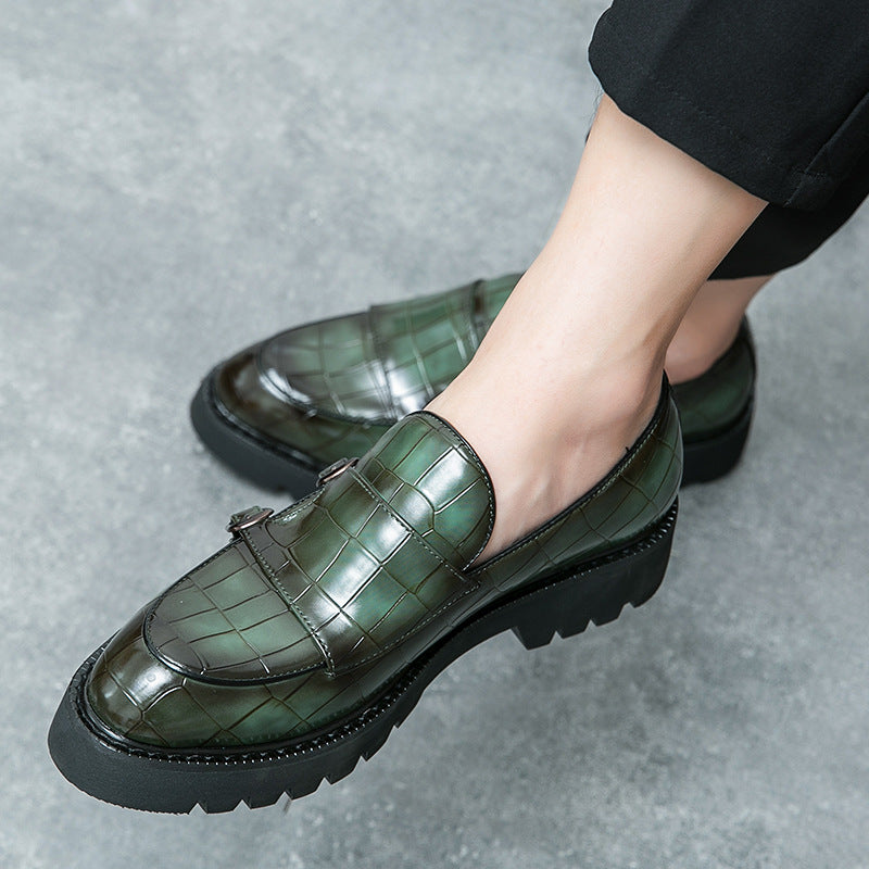 Men's Thick-Soled British Style Loafers (RTS)