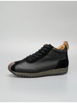 Sitao european station 2026 new arrivalretrocasual style easiest for matchtrendy shoesmen cowhide casual mid-top forrest gump shoes