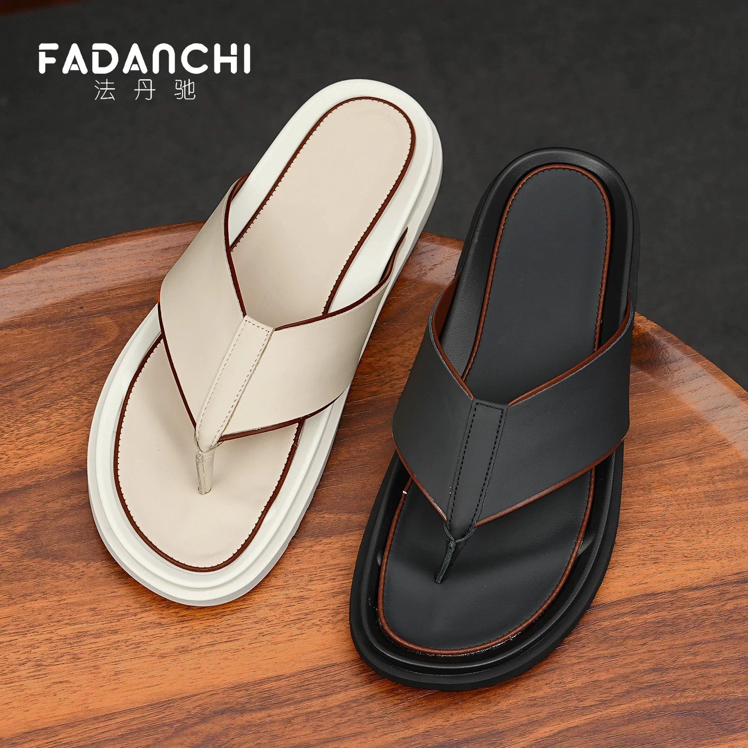 Men's Genuine Leather Sandals