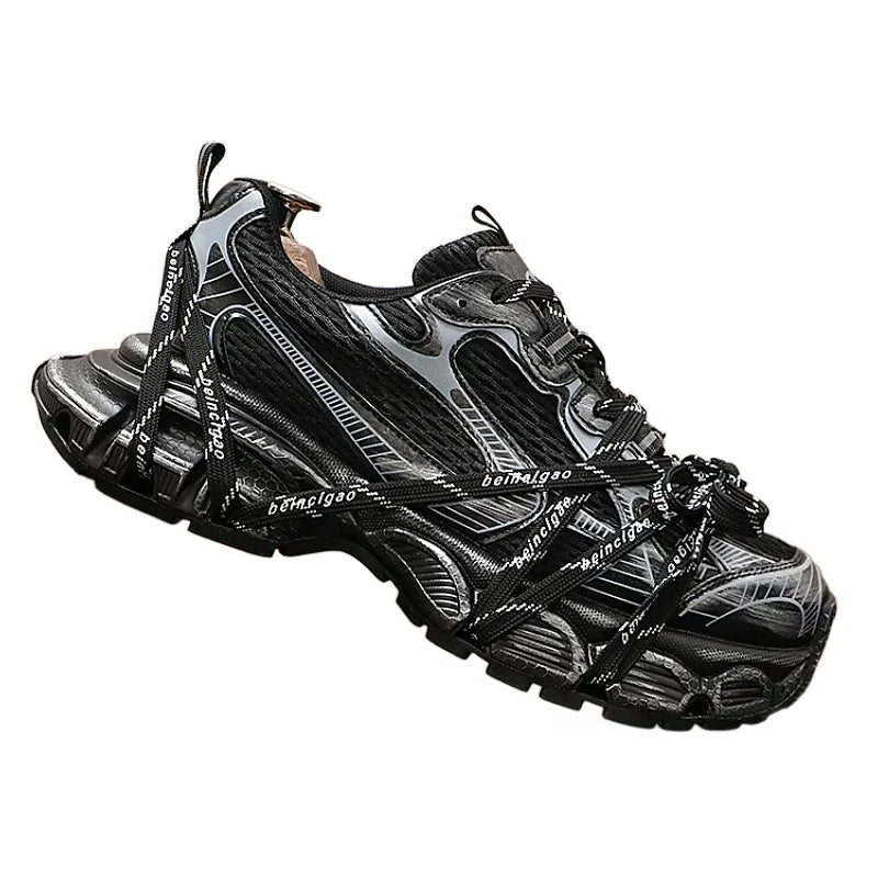 Men's Breathable Low-Top Athletic Casual Versatile Trendy Dad Shoes