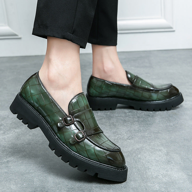 Men's Thick-Soled British Style Loafers (RTS)