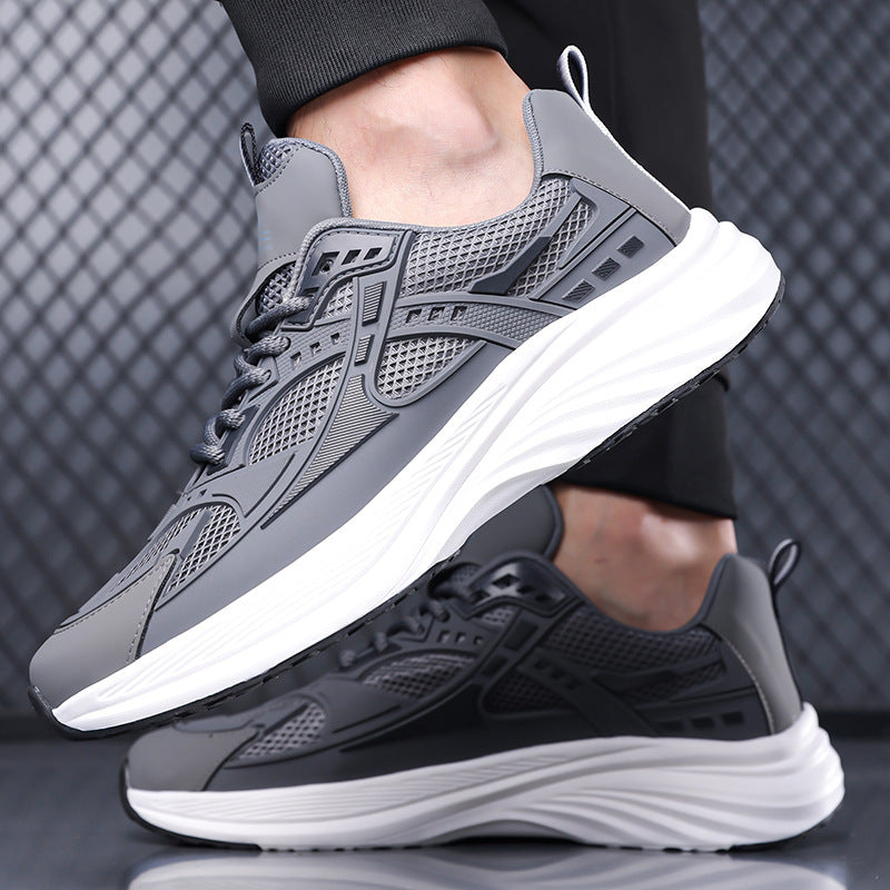 Factory direct: plus-size men's spring shoes for cross-border e-commerce - 2026 new styles: student running shoes, athletic shoes, casual dad shoes, trendy sneakers