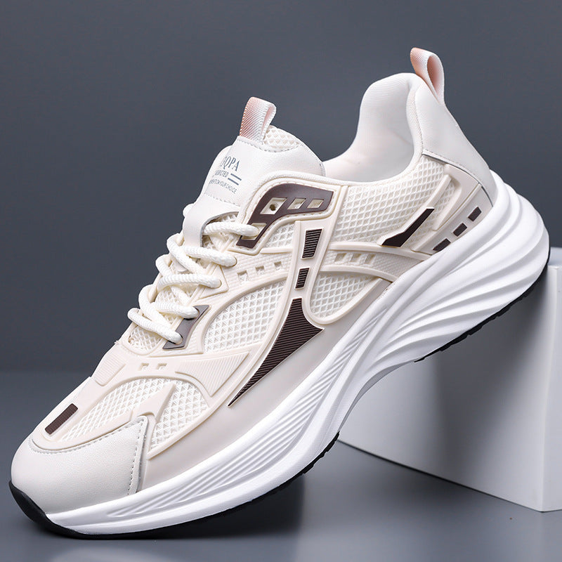Factory direct: plus-size men's spring shoes for cross-border e-commerce - 2026 new styles: student running shoes, athletic shoes, casual dad shoes, trendy sneakers